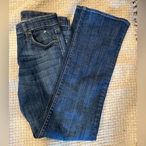 Kut from the Kloth Jeans Womens 8 Blue So Low Boot Cut Medium Wash Denim